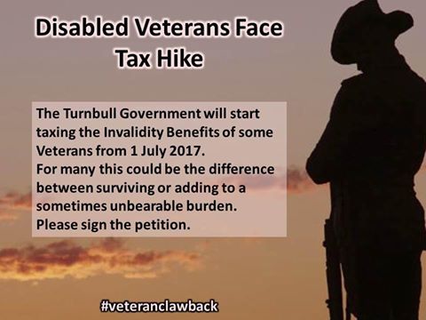GOVERNMENT TARGETS COMSUPER INVALIDITY BENEFITS FOR SOME VETERANS FROM 1 JULY THIS YEAR