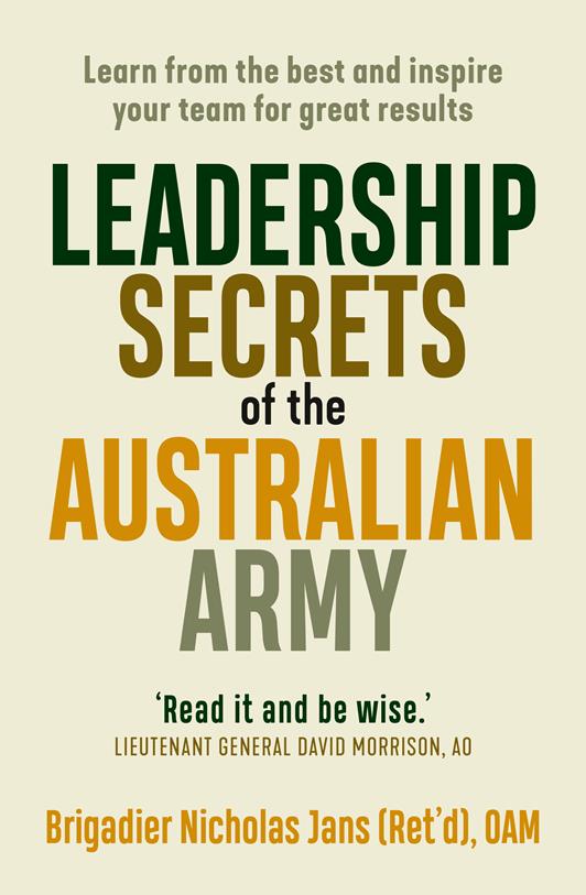 Book – Leadership Secrets of the Australian Army