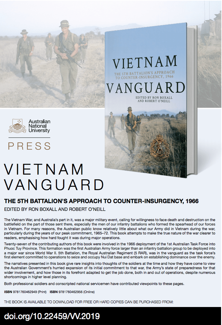 Vietnam Vanguard – New 5RAR Book