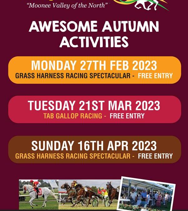 Kilcoy Race Club Autumn 2023 Poster